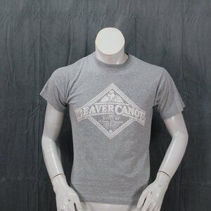 Vintage Beaver Canoe T-shirt, Women's Small